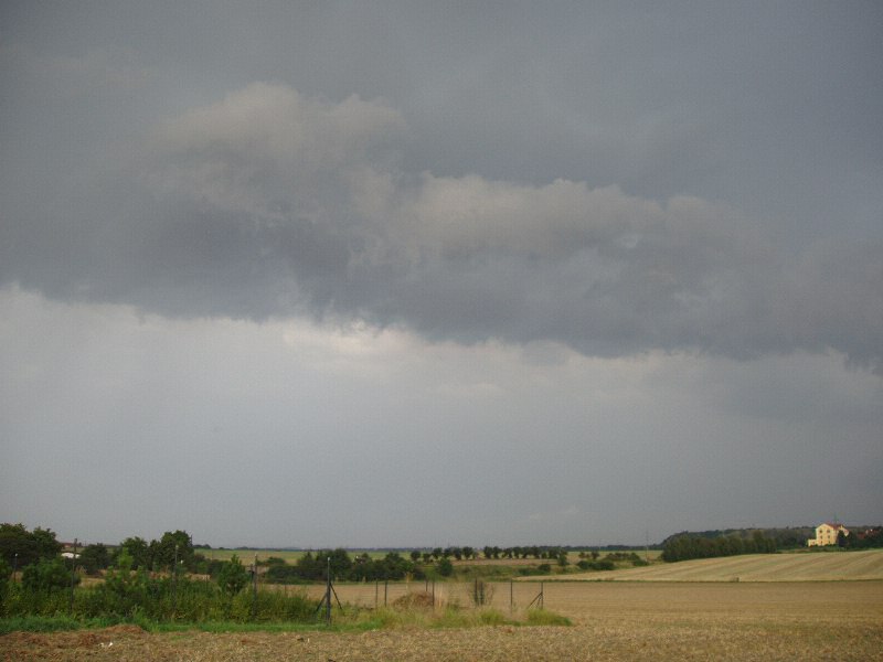 Bouře 20.–21. 8. 2005 u Brandýska