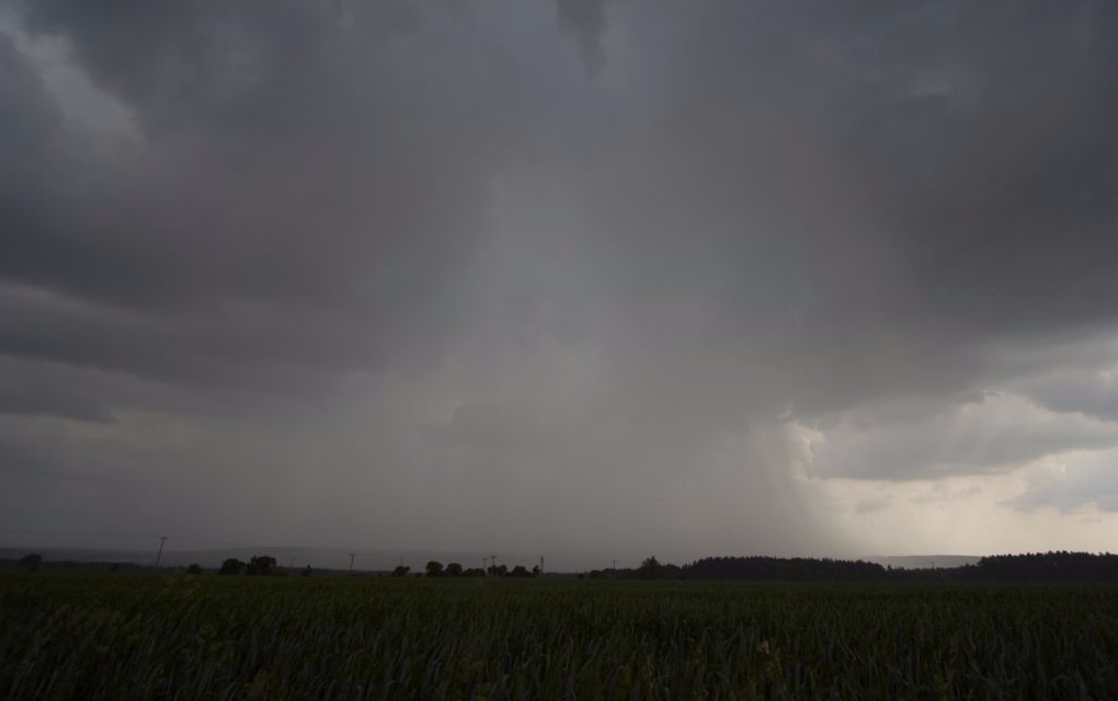 Bouřky s přívalovými srážkami 3.6.2008