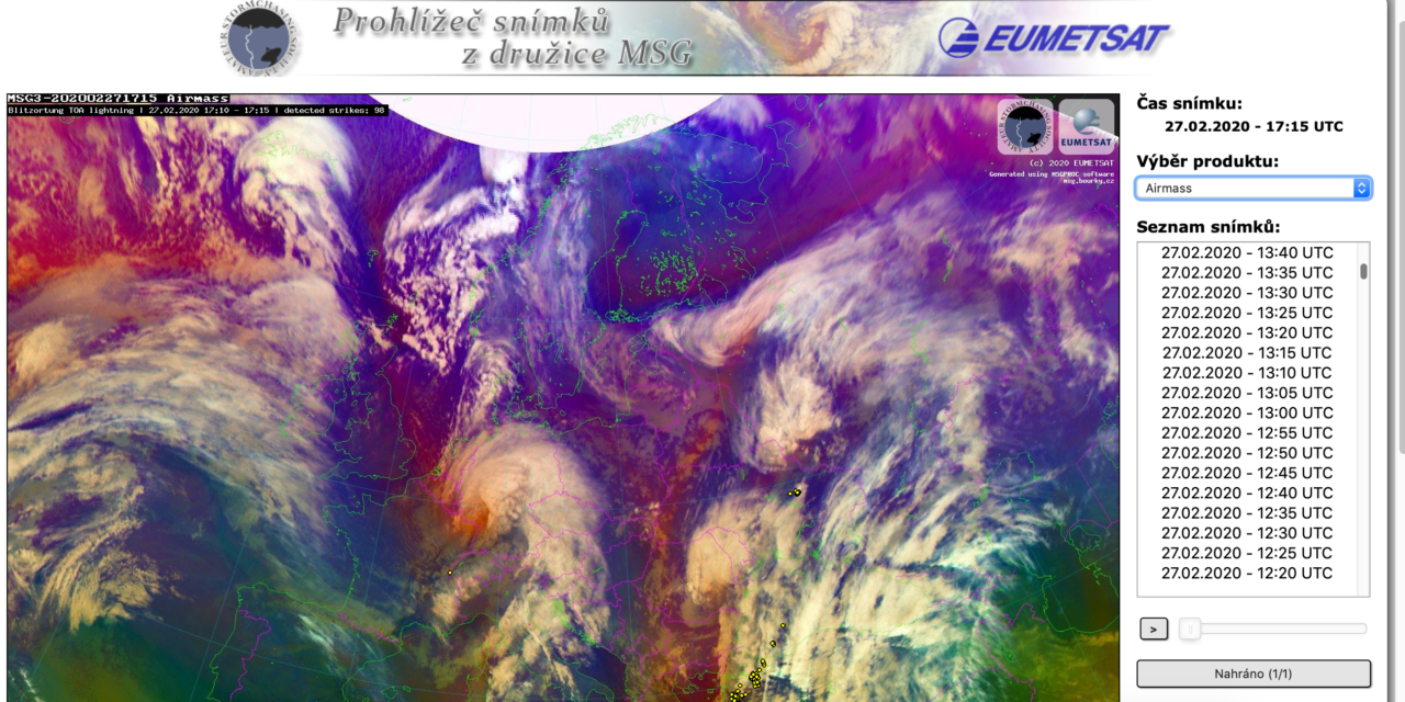 Nový obsah a design stránky Meteo data