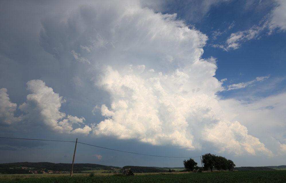 Intenzivní bouřky 18. 6. 2012