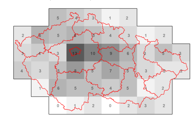 Předběžné vyhodnocení databáze supercelárních bouří