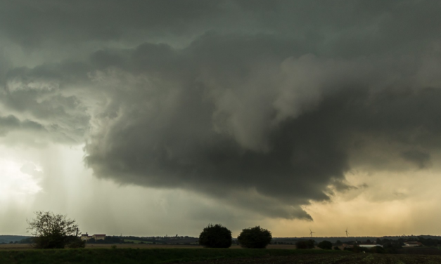 Poměrně silné bouřky  8. 9. 2014