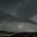 Bouřky v západních Čechách 10. 6. 2018