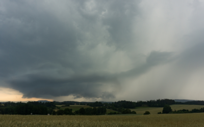 Supercelární bouře v JZ Čechách 11. 6. a bouřky na Moravě 12. 6. 2018