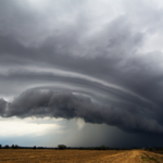 Bouřky na východě Čech 24. 8. 2018