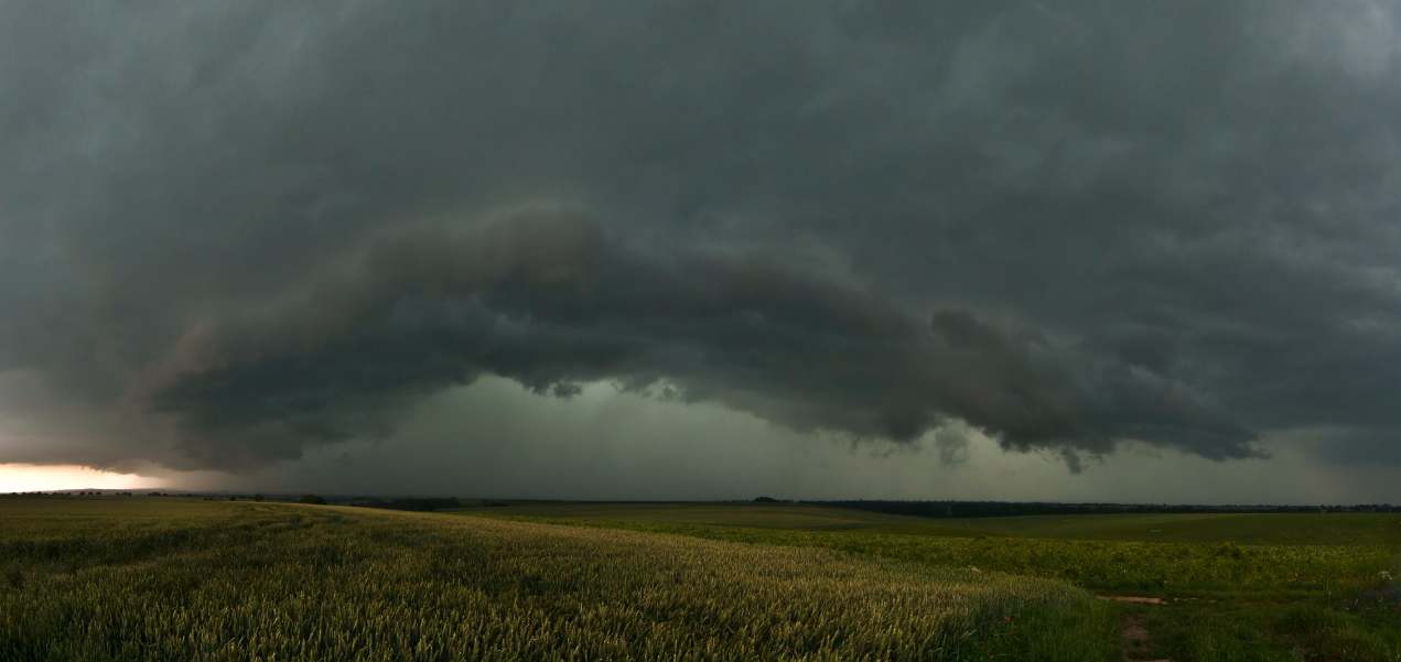 Další kolo silných bouřek na Moravě 16. 6. 2019