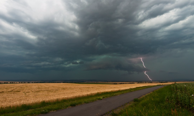 Silné bouřky a kroupová smršť 1. 7. 2019