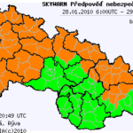 Předpověď nebezpečných jevů na 28.1.2010