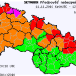 Předpověď nebezpečných jevů na 11.11.2010