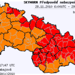 Předpověď nebezpečných jevů na 28.11.2010