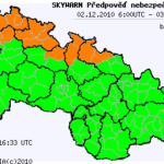 Předpověď nebezpečných jevů na 2.12.2010