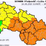 Předpověď konvektivních bouří na 14.8.2010