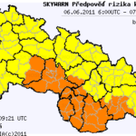 Předpověď konvektivních bouří na 6.6.2011