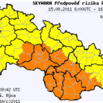 Předpověď konvektivních bouří na 15.8.2011