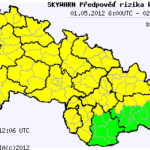 Předpověď konvektivních bouří na 1.5.2012