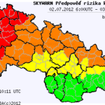 Předpověď konvektivních bouří na 2.7.2012