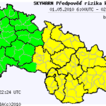 Předběžná předpověď konvektivních bouří na 1.5.2010