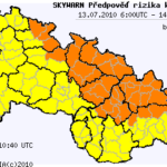 Aktualizace předpovědi na 13.7.2010